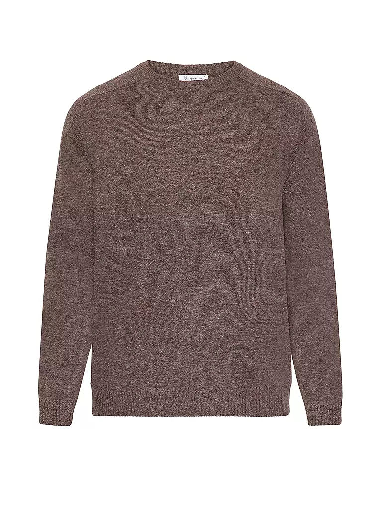 KNOWLEDGE COTTON APPAREL | Pullover FIELD | Marrone