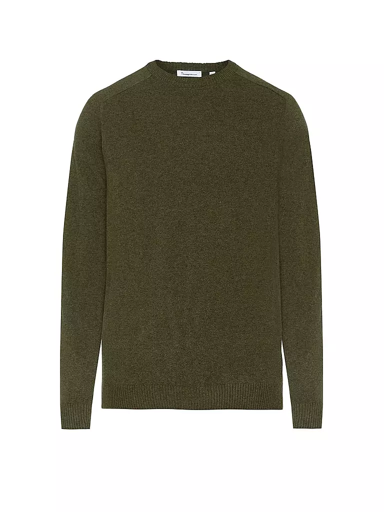 KNOWLEDGE COTTON APPAREL | Pullover FIELD | Verde