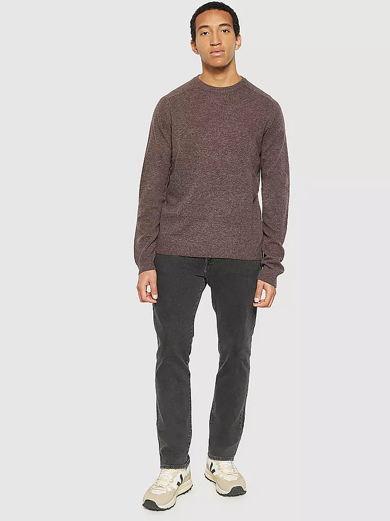 KNOWLEDGE COTTON APPAREL | Pullover FIELD | Marrone
