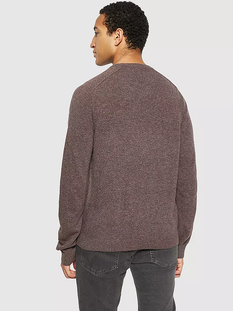 KNOWLEDGE COTTON APPAREL | Pullover FIELD | Marrone