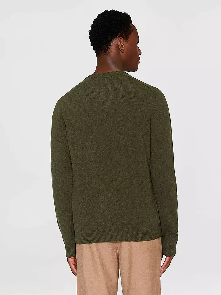 KNOWLEDGE COTTON APPAREL | Pullover FIELD | Verde