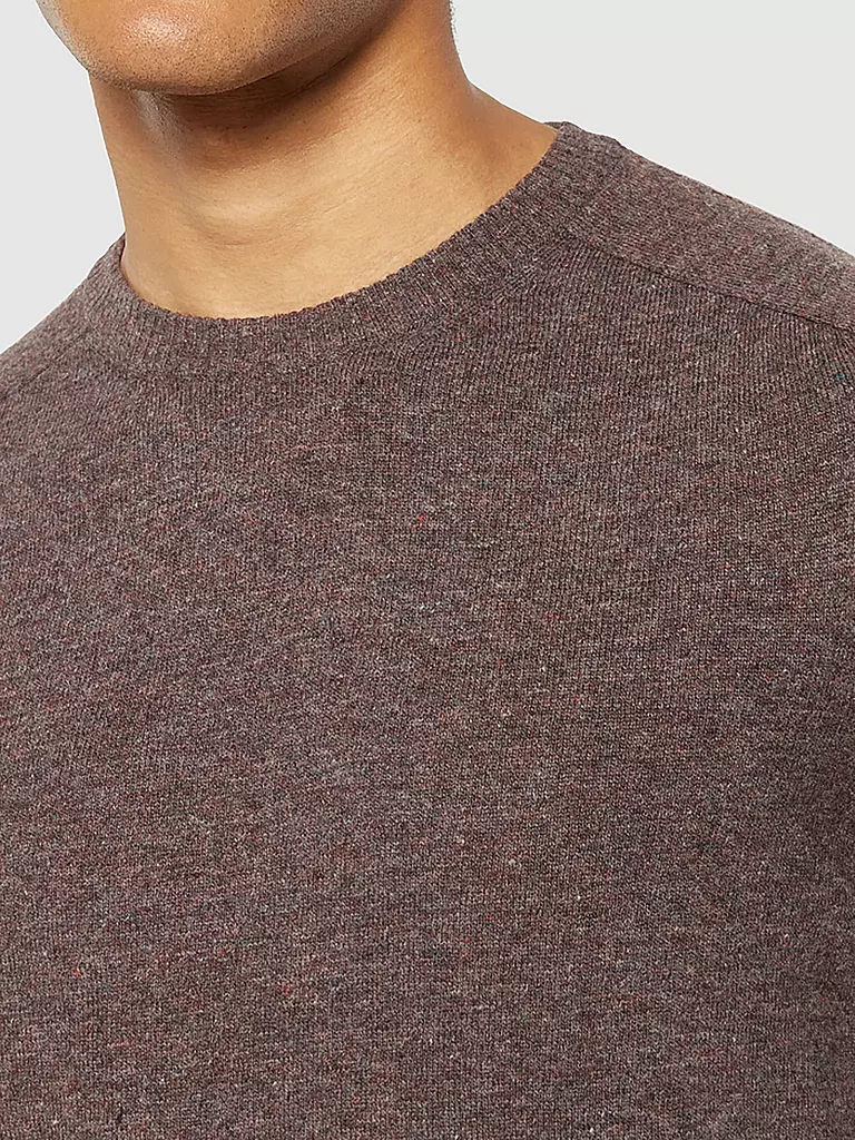 KNOWLEDGE COTTON APPAREL | Pullover FIELD | Marrone