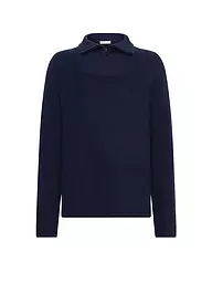 KNOWLEDGE COTTON APPAREL | Pullover Troyer | Blu