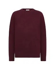 KNOWLEDGE COTTON APPAREL | Pullover FIELD | Rosso scuro