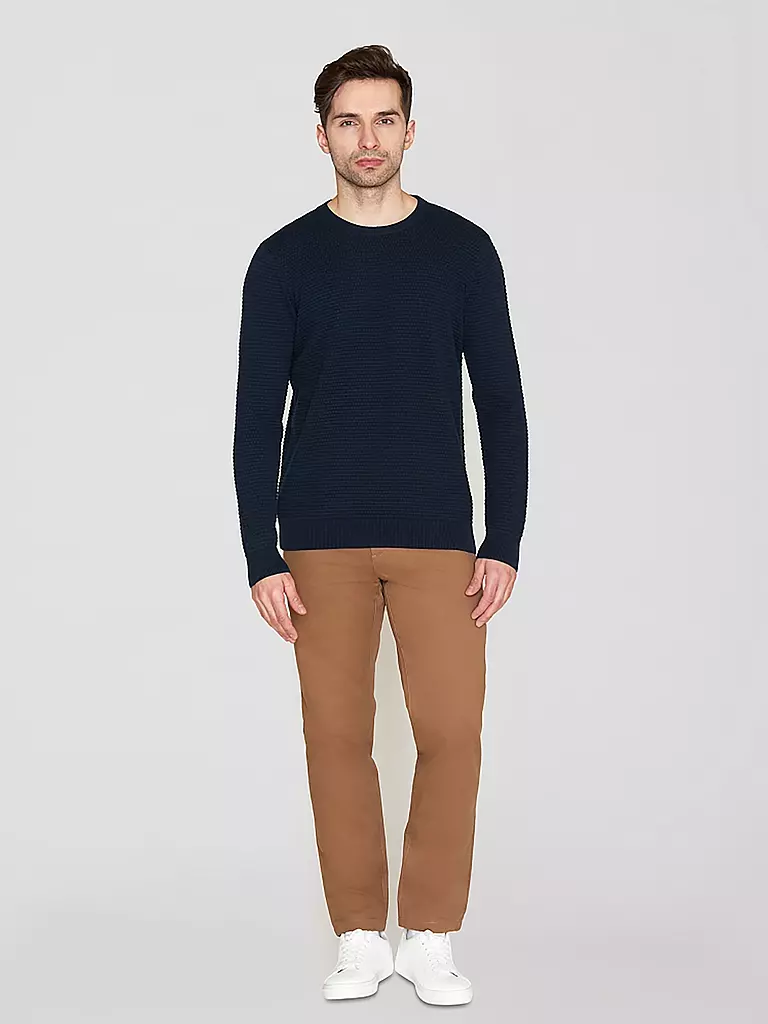KNOWLEDGE COTTON APPAREL | Strickjacke  | Blu