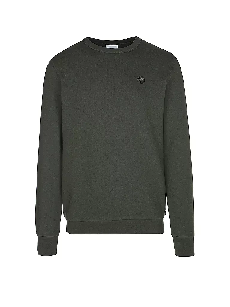 KNOWLEDGE COTTON APPAREL | Sweater ERIK | Verde scuro