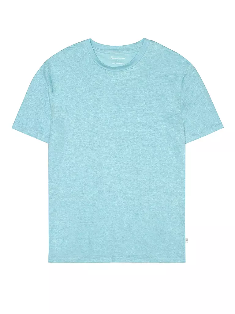 KNOWLEDGE COTTON APPAREL | T-Shirt  | Turchese