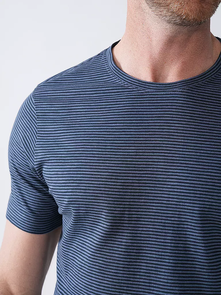 KNOWLEDGE COTTON APPAREL | T-Shirt  | Blu