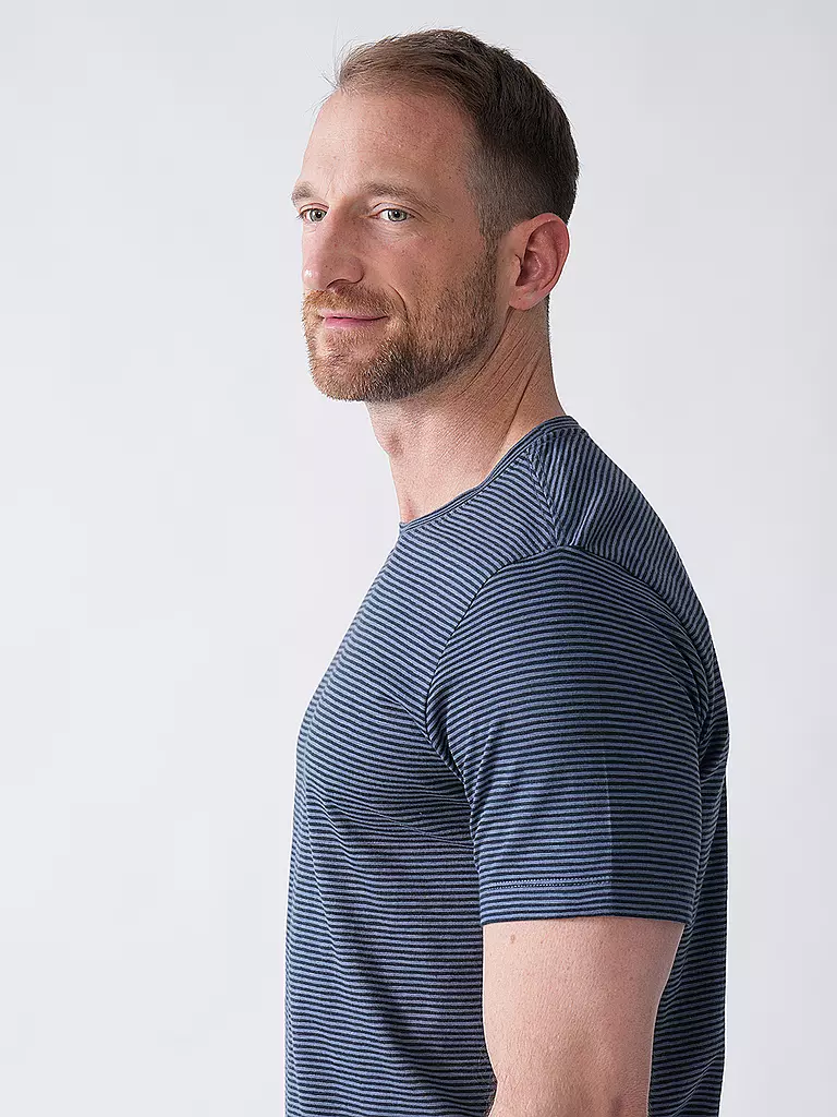 KNOWLEDGE COTTON APPAREL | T-Shirt  | Blu