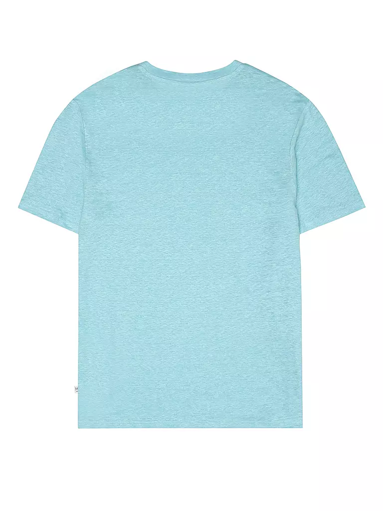 KNOWLEDGE COTTON APPAREL | T-Shirt  | Turchese
