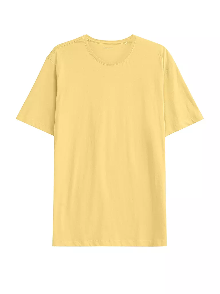 KNOWLEDGE COTTON APPAREL | T-Shirt ALDER | Giallo