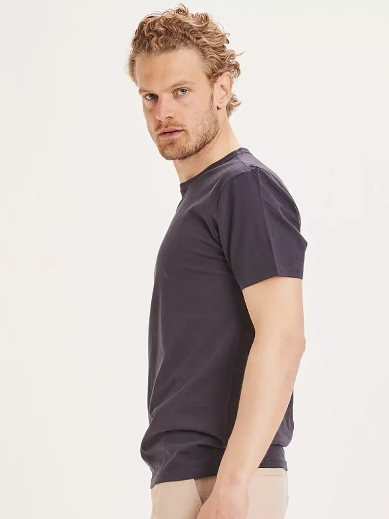 KNOWLEDGE COTTON APPAREL | T-Shirt ALDER | Blu