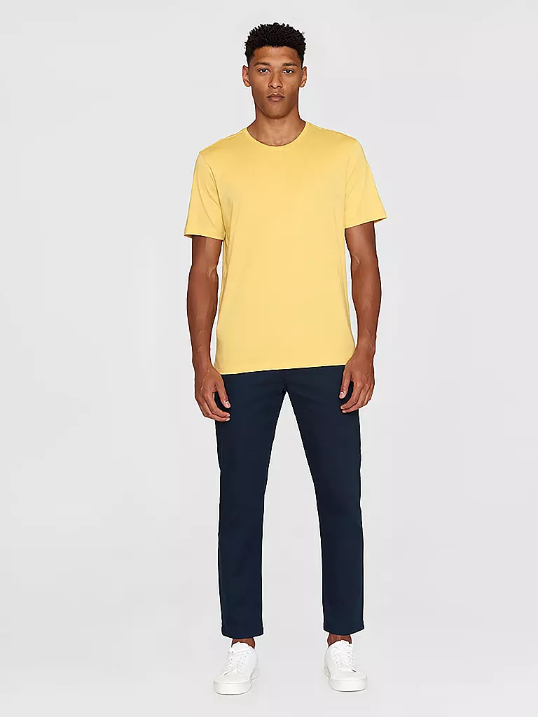 KNOWLEDGE COTTON APPAREL | T-Shirt ALDER | Giallo