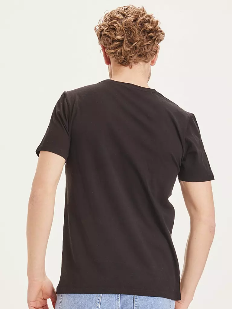 KNOWLEDGE COTTON APPAREL | T-shirt ALDER | Nero