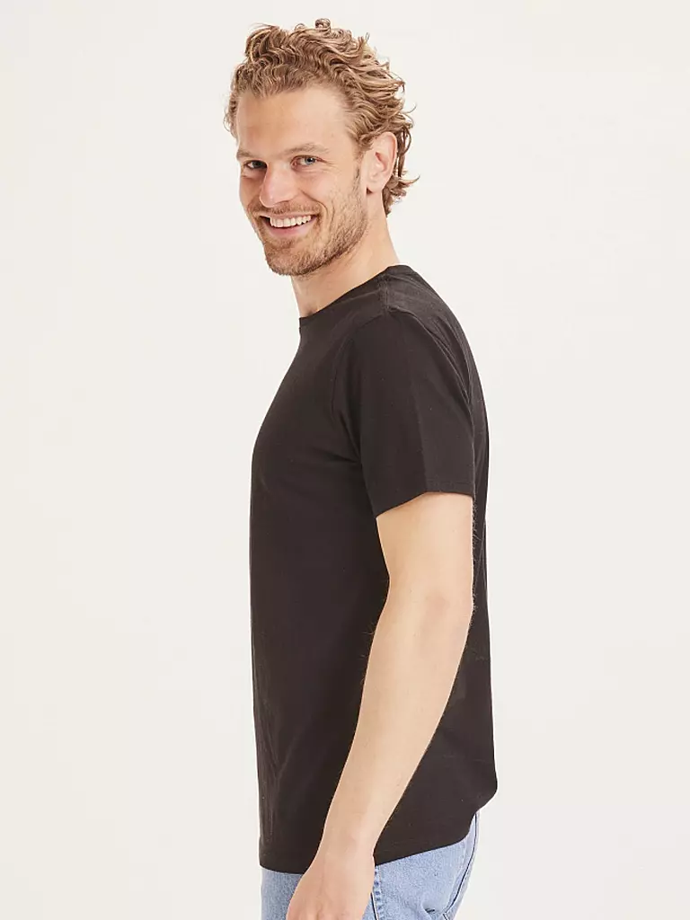 KNOWLEDGE COTTON APPAREL | T-shirt ALDER | Nero