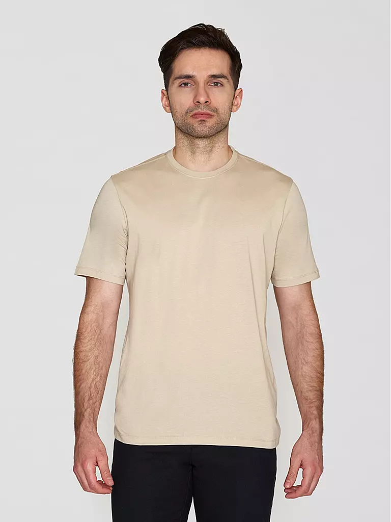 KNOWLEDGE COTTON APPAREL | T-Shirt ALDER | Grigio