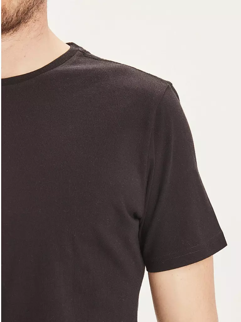 KNOWLEDGE COTTON APPAREL | T-shirt ALDER | Nero
