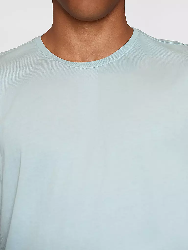 KNOWLEDGE COTTON APPAREL | T-Shirt ALDER | Blu chiaro
