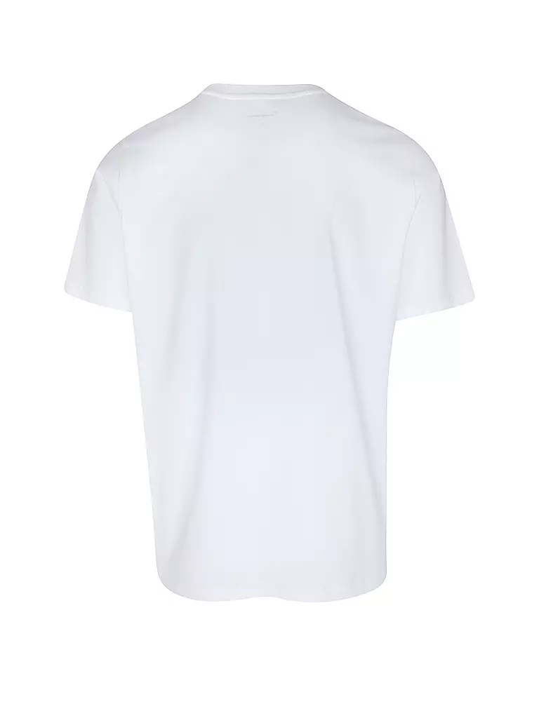 KNOWLEDGE COTTON APPAREL | T-Shirt BIG OWL | Bianco