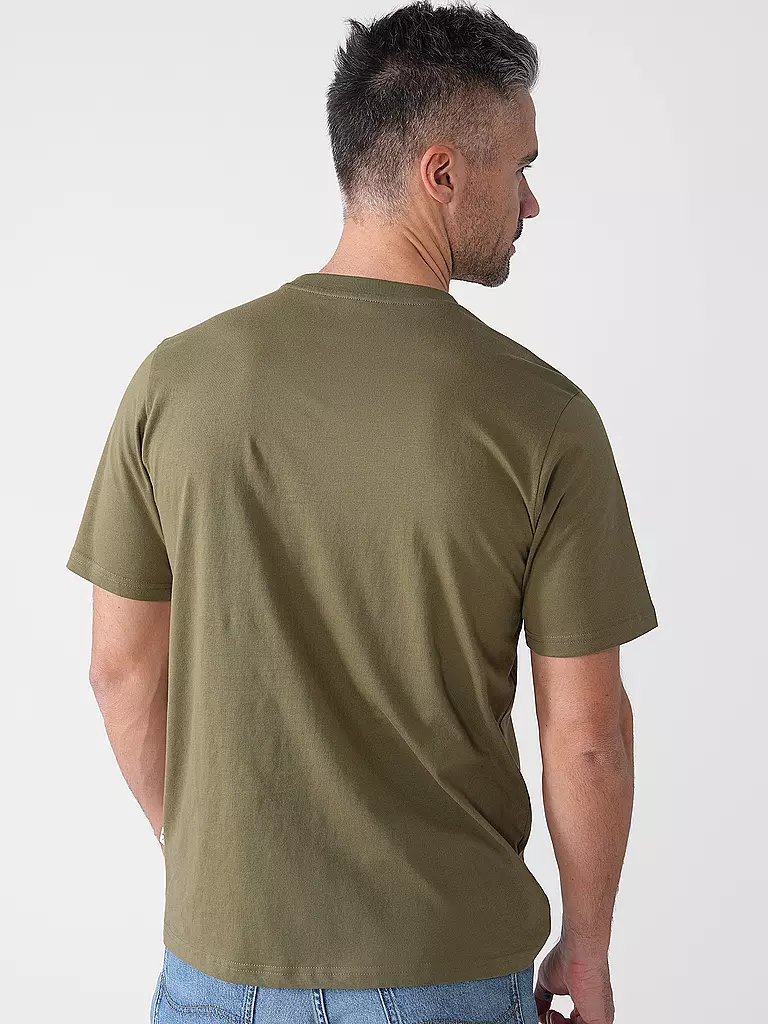 KNOWLEDGE COTTON APPAREL | T-Shirt OWL LINES | 