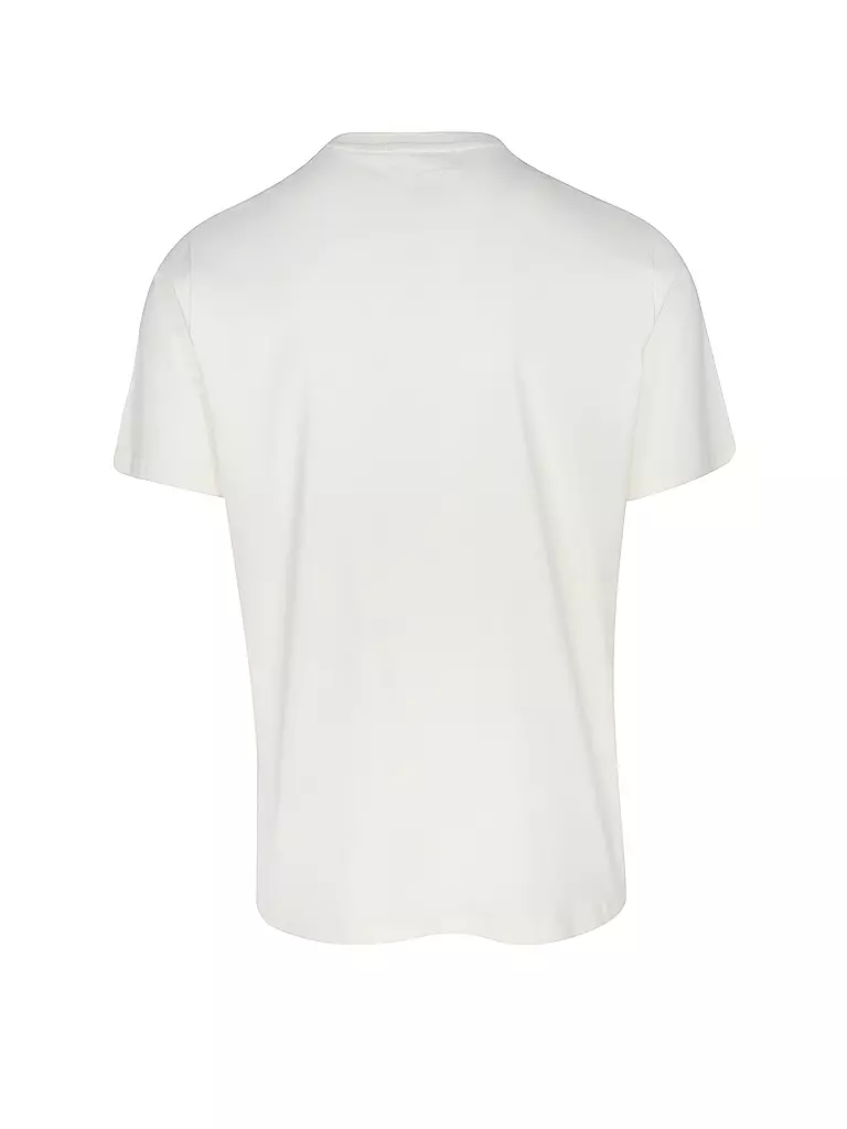 KNOWLEDGE COTTON APPAREL | T-Shirt OWL LINES | Crema
