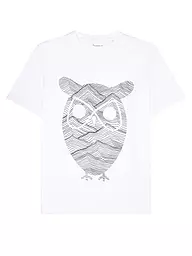 KNOWLEDGE COTTON APPAREL | T-Shirt | Bianco