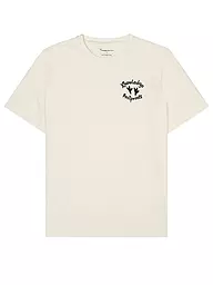 KNOWLEDGE COTTON APPAREL | T-shirt | Crema