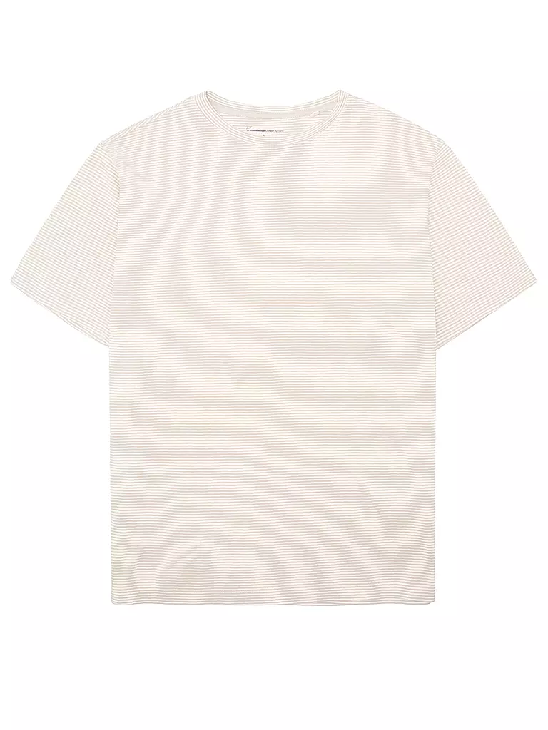 KNOWLEDGE COTTON APPAREL | T-shirt | Crema