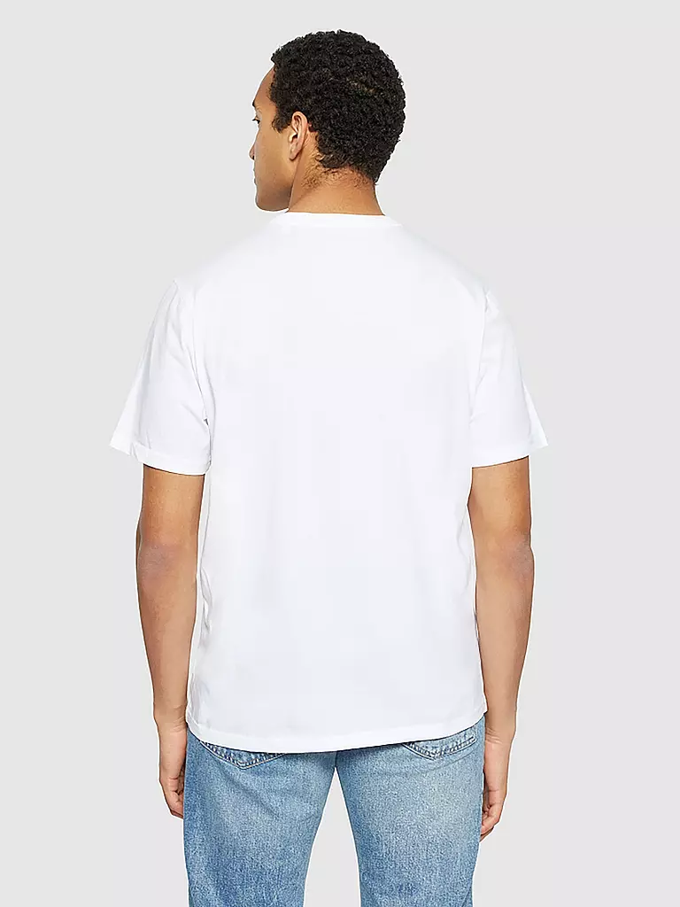 KNOWLEDGE COTTON APPAREL | T-Shirt | Bianco