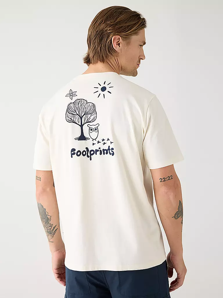 KNOWLEDGE COTTON APPAREL | T-shirt | Crema