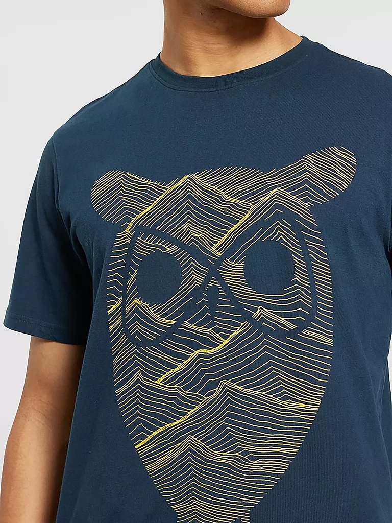 KNOWLEDGE COTTON APPAREL | T-Shirt | Blu