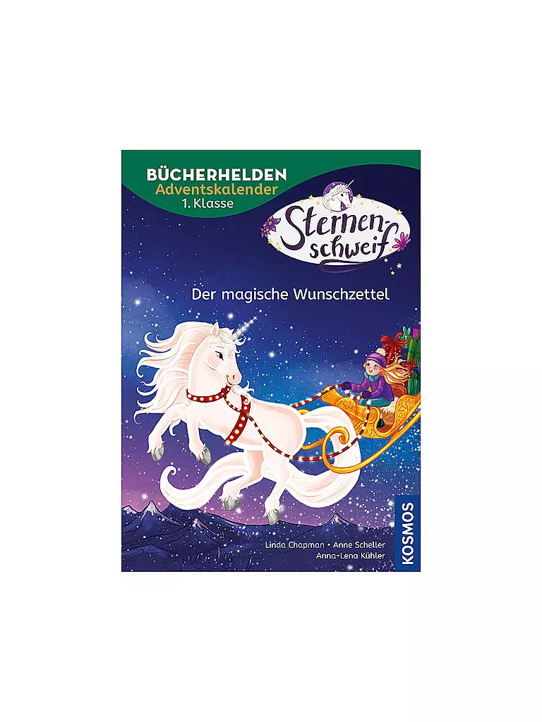 KOSMOS VERLAG | Libro - Calendario dell'Avvento Sternenschweif, La lista dei desideri magica, Linda Chapman, Anne Scheller | Senza colore