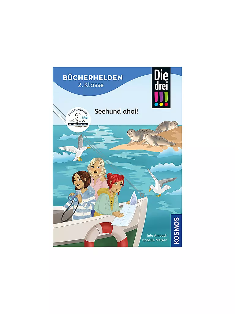KOSMOS VERLAG | Libro - Die drei - Seehund ahoi!, Jule Ambach | Senza colore