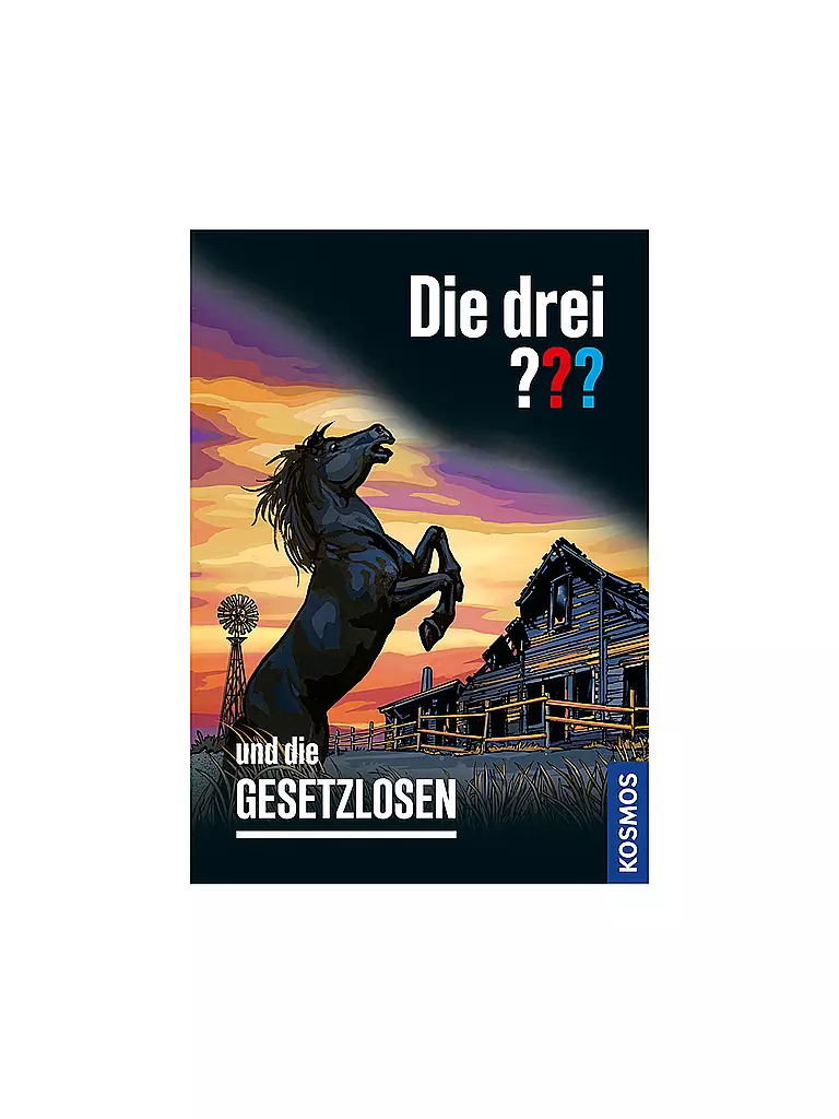 KOSMOS VERLAG | Libro - Die drei Fragezeichen - E i fuorilegge | Senza colore