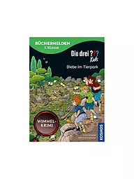 KOSMOS VERLAG | Libro - Die drei Fragezeichen - Ladri allo zoo, Anne Scheller | Senza colore