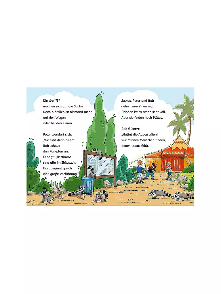 KOSMOS VERLAG | Libro - Die drei Fragezeichen - Ladri allo zoo, Anne Scheller | 
