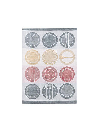 KRACHT | Strofinaccio in lino misto 50x70 cm Piatti