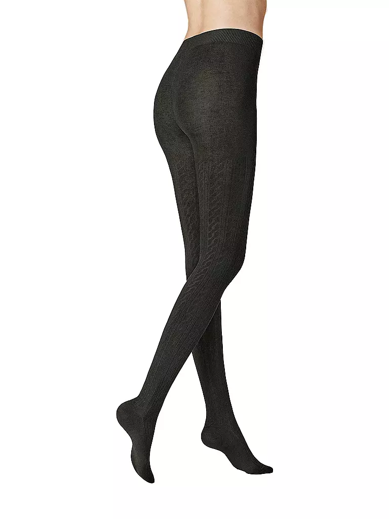 KUNERT | Collant in maglia WINTER DREAMS antracite melange | Grigio