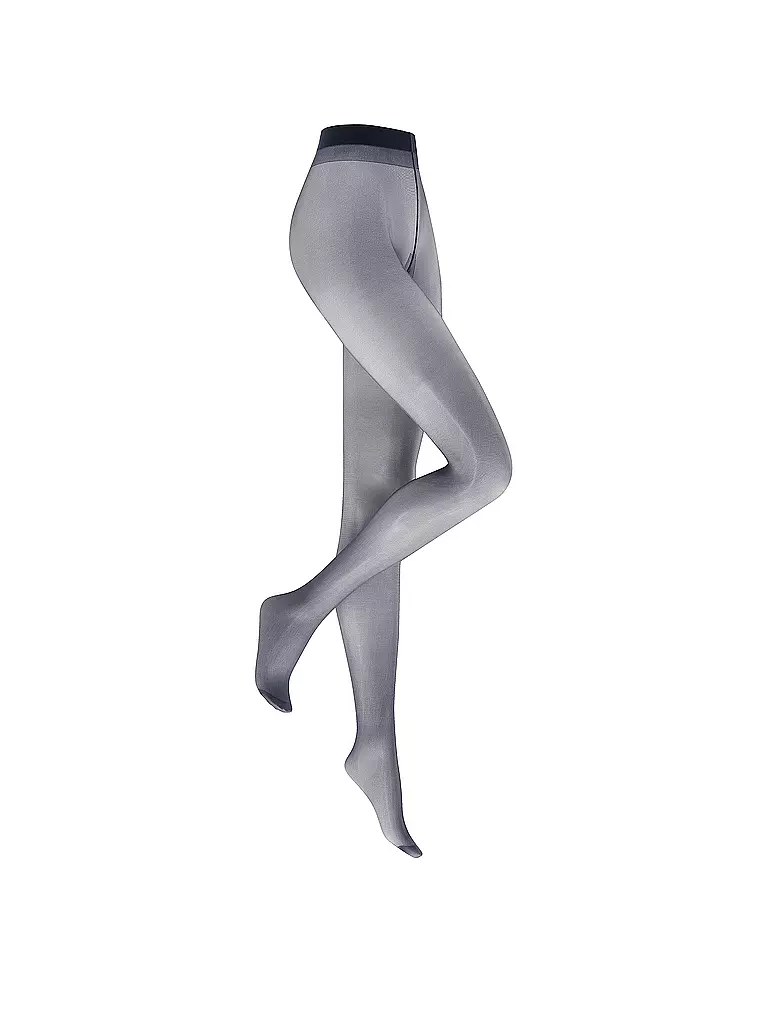 KUNERT | Collant SATIN LOOK 20 marine | Blu