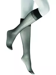 KUNERT | Kniestrümpfe "Mystique 20" (Cashmere) | Nero