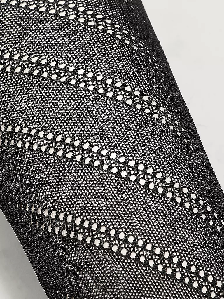 KUNERT | Kniestrümpfe DIAGONAL CROCHET | Nero