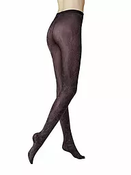 KUNERT | Modestrumpfhose FLORALPAISLEY dark raisin | Rosso