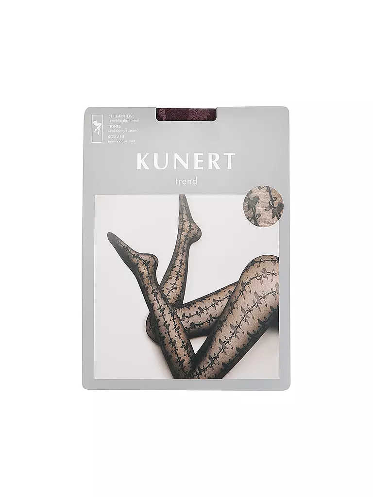 KUNERT | Modestrumpfhose ROSE ROMANCE | Rosso