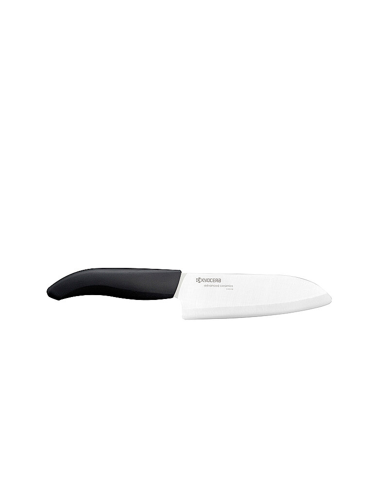 Coltello Santoku CHOWA 14cm Bianco/Nero bianco