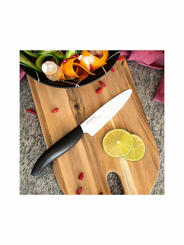 KYOCERA | Coltello per frutta e verdura BIO 11 cm | Bianco