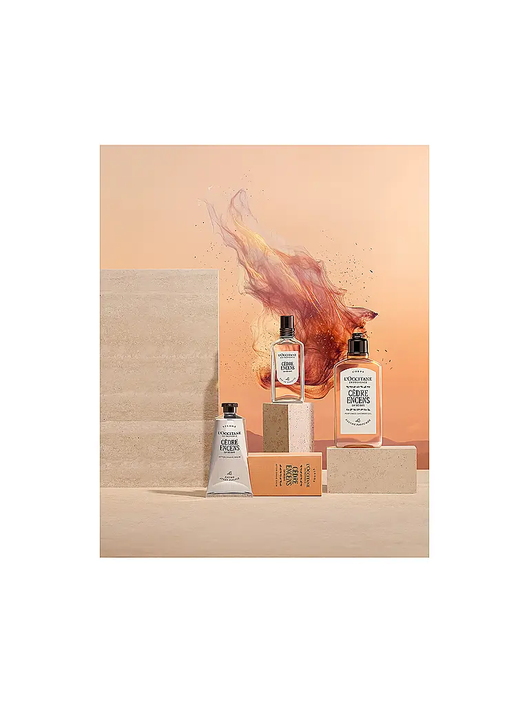 L'OCCITANE | Cèdre Encens Balsamo Dopobarba 75ml | Senza colore