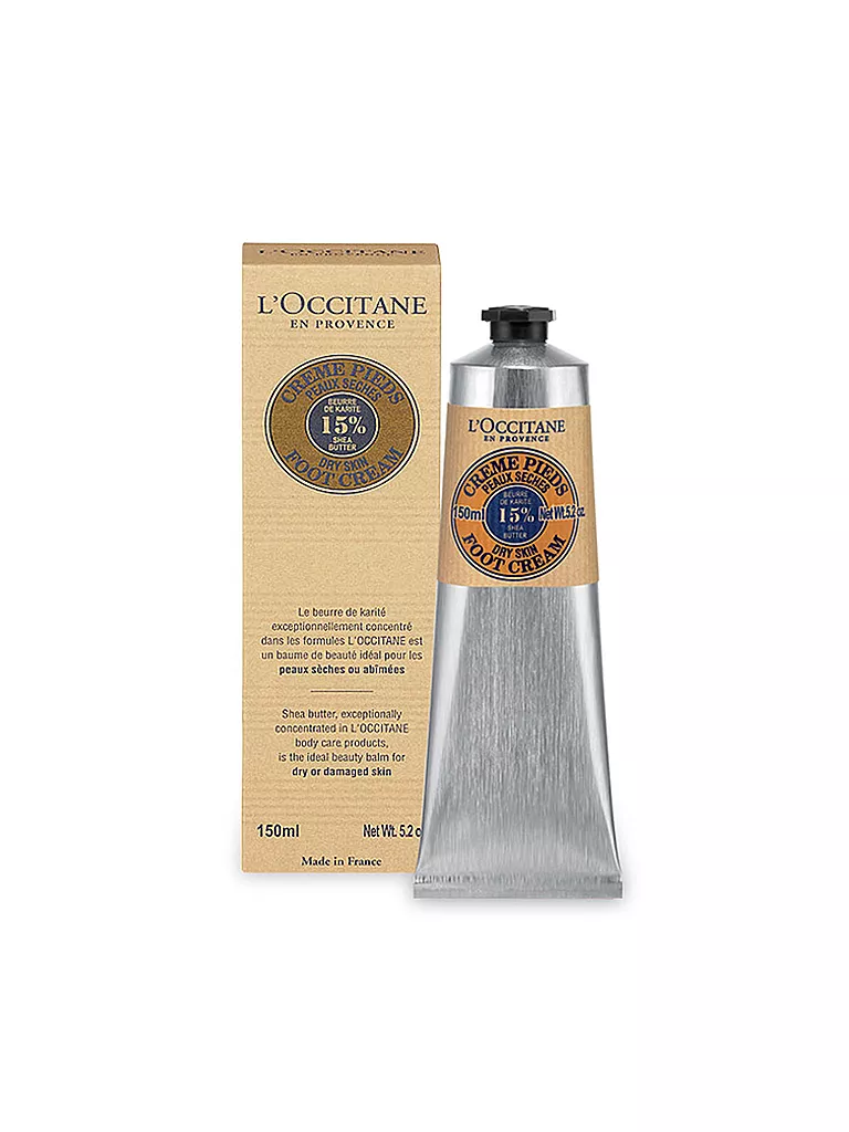 L'OCCITANE | Crema piedi al burro di karité 150ml | Senza colore