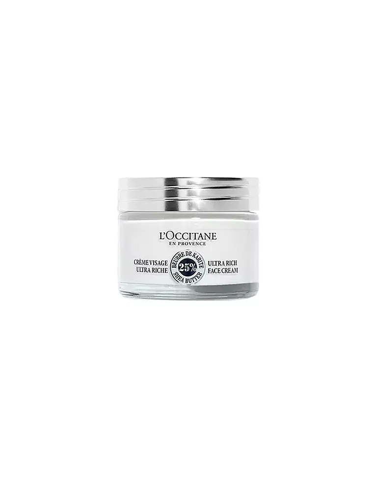 L'OCCITANE | Crema Viso Ultra Ricca al Burro di Karité 50ml | Senza colore