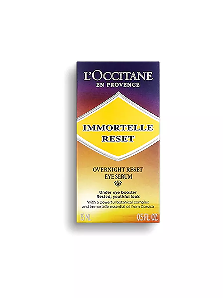 L'OCCITANE | Immortelle Overnight Reset Siero Occhi 15ml | 