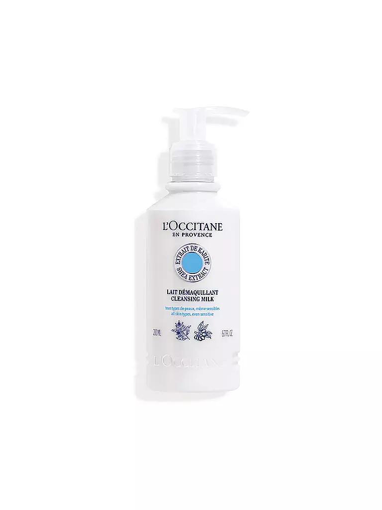 L'OCCITANE | Latte detergente karité e fiori d'arancio 200 ml | Senza colore